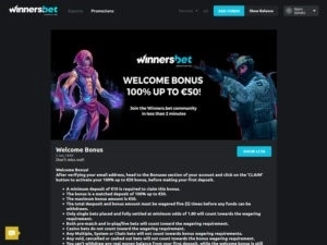 winners-bet-welcome-bonus