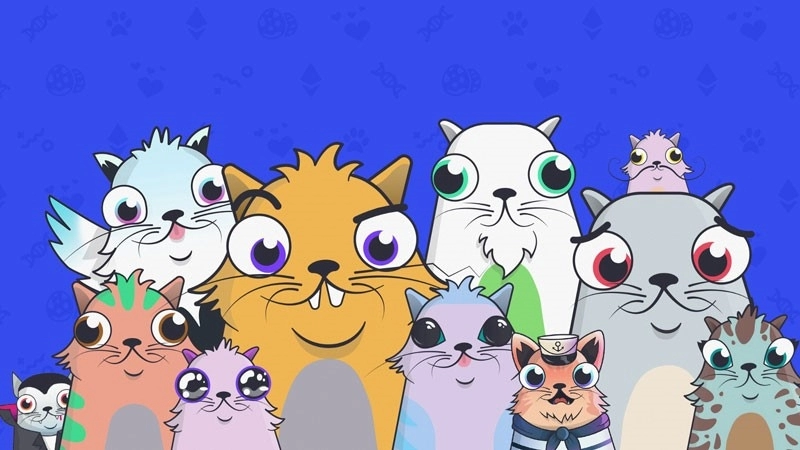 NFT Cryptokitties Crypto Коллекционные предметы