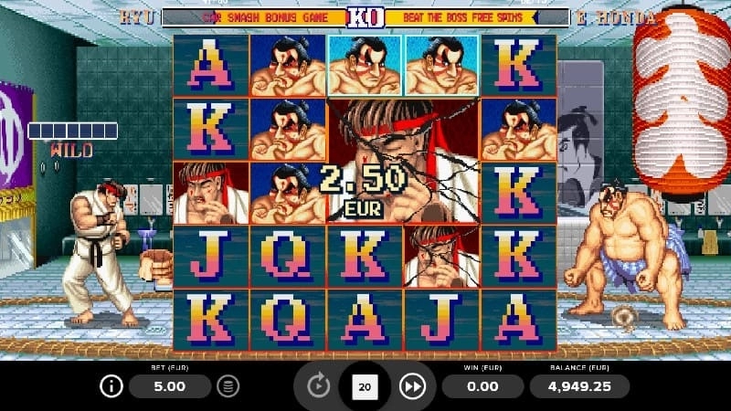 Street Fighter II от LeoVegas NetEnt: слот The World Warrior