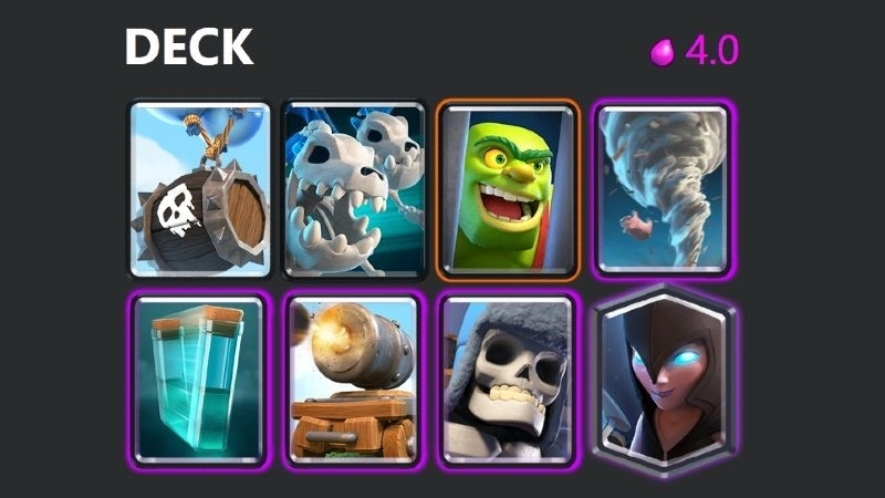 Skeleton Dragons Deck Clash Royale