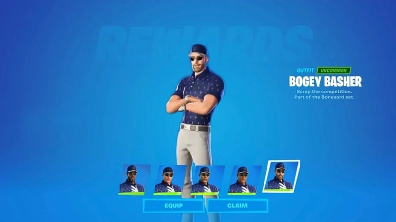 Скины для гольфа Fortnite