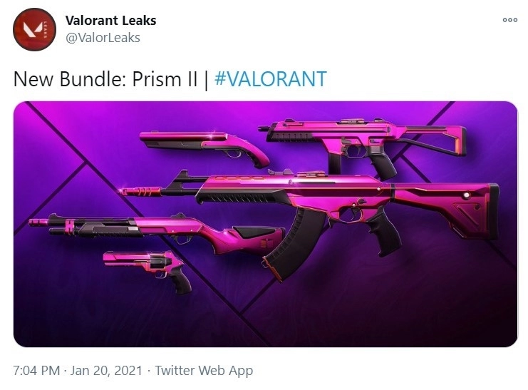 Утечка Valorant Prism 2