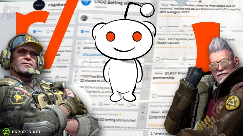 Ставки CSGO на Reddit