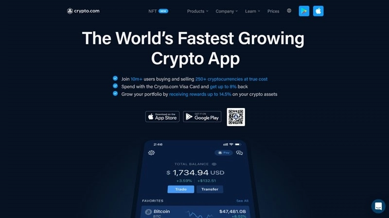 Брокер Crypto.com