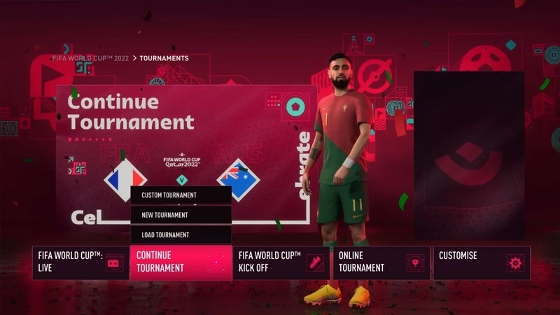 Режим чемпионата мира FIFA 23