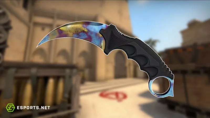 case hardened karambit