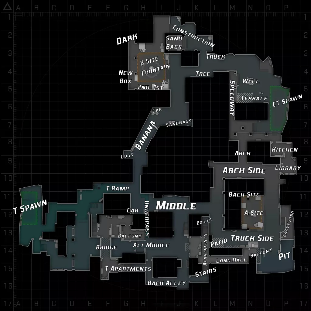 CS:GO Inferno callouts