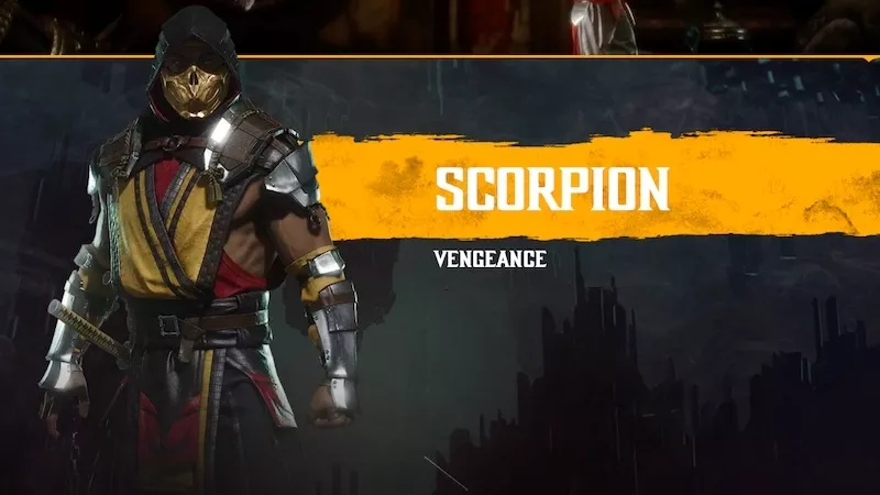 All Mortal Kombat Characters - Scorpion